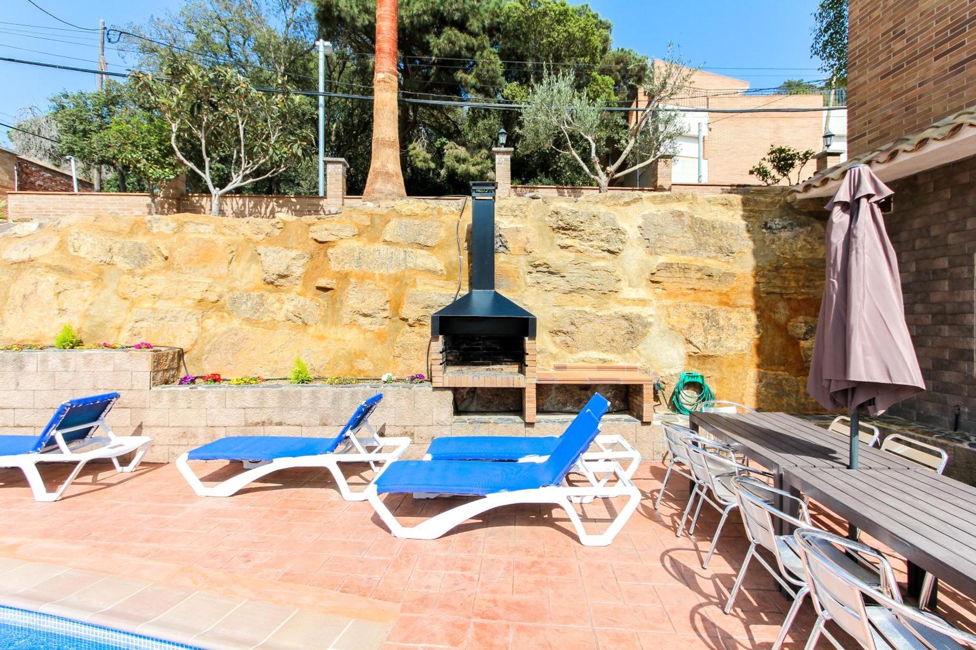 Villa Serena Lloret de Mar Esterno foto