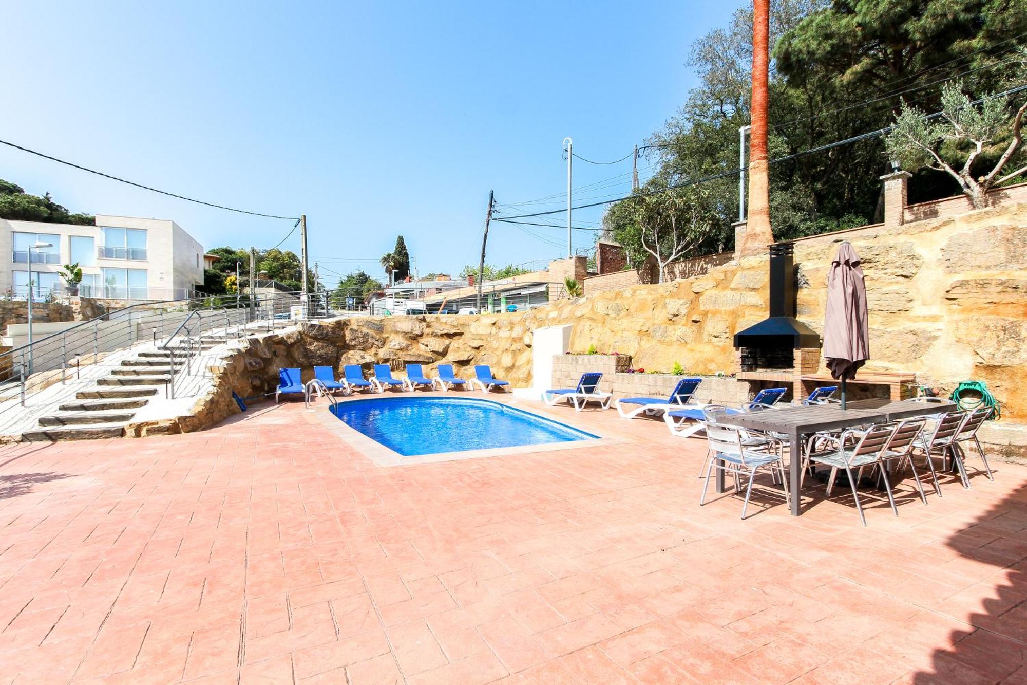 Villa Serena Lloret de Mar Esterno foto